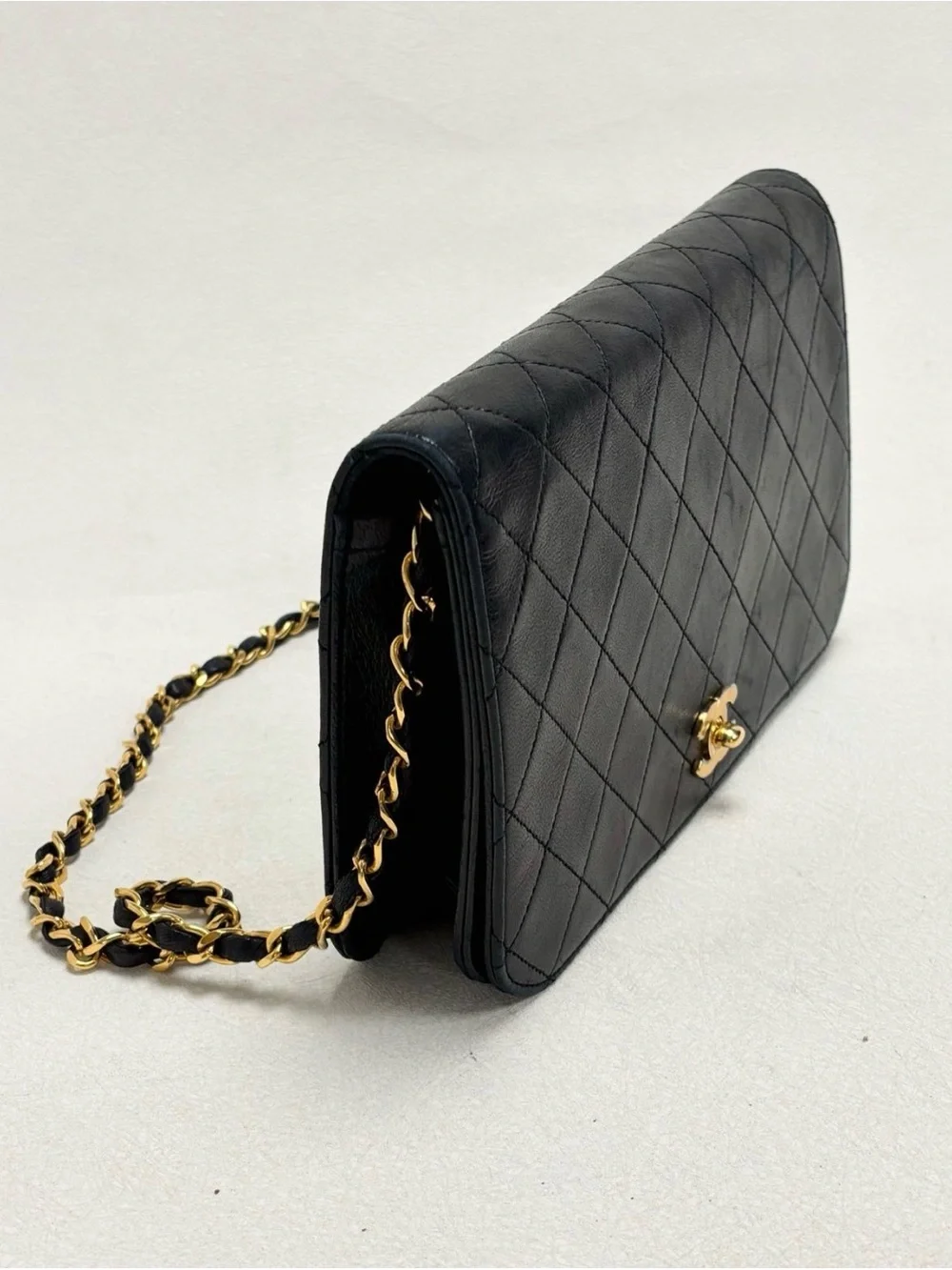 Vintage Chanel Classic Full Flap Shoulder Bag